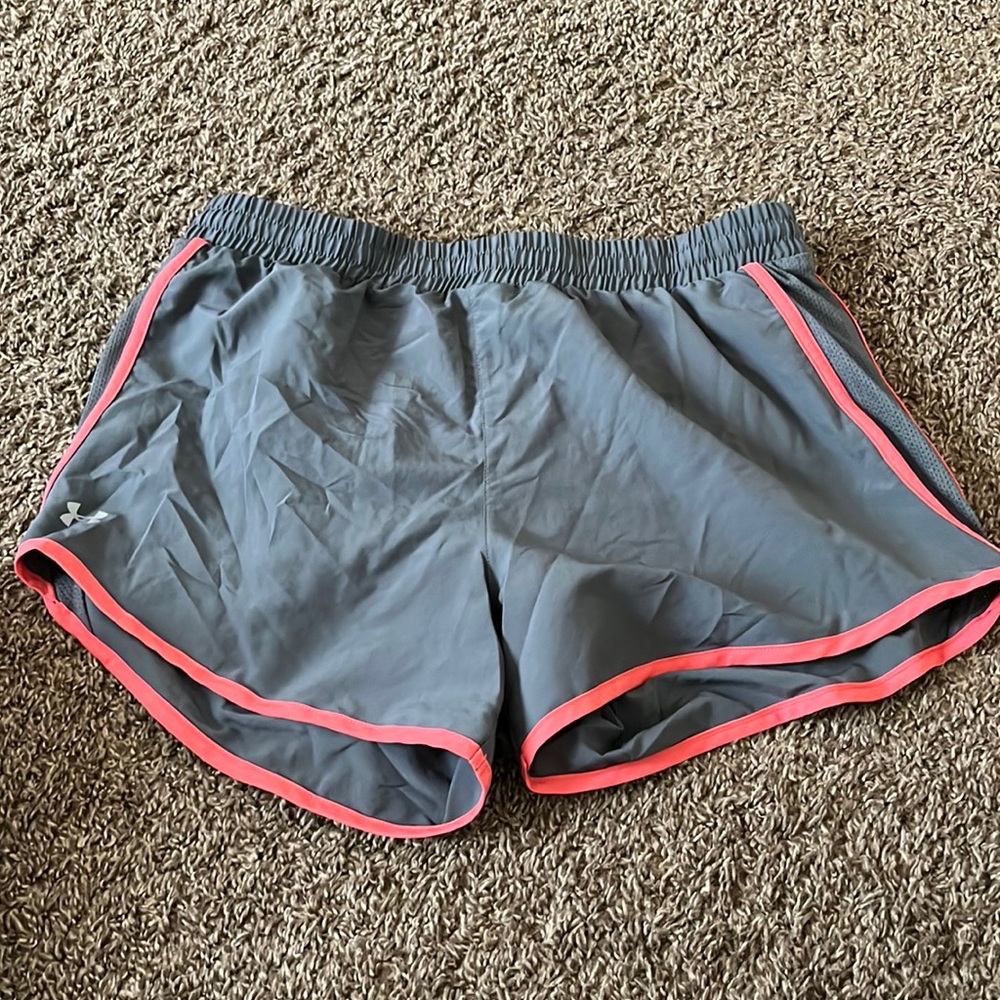 Grey Under Armour Running Shorts